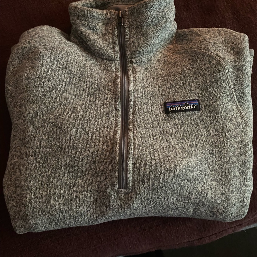 Patagonia 1/4 zip pullover sweater